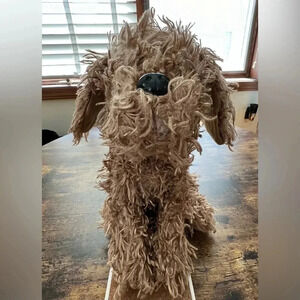 DanDee | Collectors Choice shaggy brown plush dog.